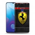 Дизайнерский пластиковый чехол для Vivo V11i Ferrari