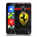 Дизайнерский пластиковый чехол для Nokia Lumia 620 Ferrari