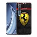 Дизайнерский пластиковый чехол для Xiaomi Mi 10 Ferrari