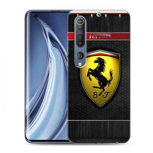 Дизайнерский пластиковый чехол для Xiaomi Mi 10 Ferrari