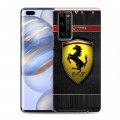 Дизайнерский силиконовый чехол для Huawei Honor 30 Pro Ferrari