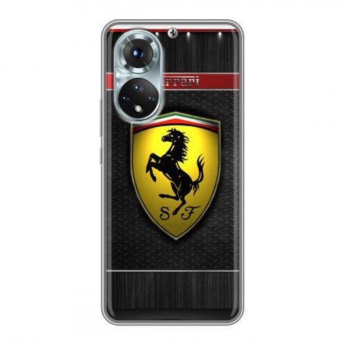 Дизайнерский силиконовый чехол для Huawei Honor 50 Ferrari