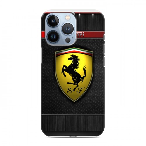 Дизайнерский силиконовый чехол для Iphone 13 Pro Ferrari