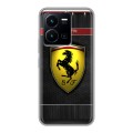 Дизайнерский силиконовый чехол для Vivo Y35 Ferrari