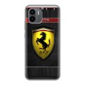 Дизайнерский силиконовый чехол для Xiaomi Redmi A2 Ferrari