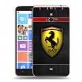 Дизайнерский пластиковый чехол для Nokia Lumia 1320 Ferrari