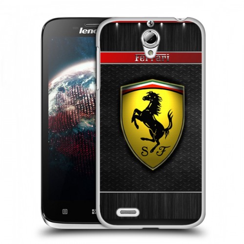 Дизайнерский пластиковый чехол для Lenovo A859 Ideaphone Ferrari