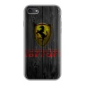 Дизайнерский силиконовый чехол для Iphone 7 Ferrari