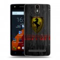 Дизайнерский силиконовый чехол для Wileyfox Storm Ferrari