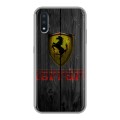 Дизайнерский силиконовый чехол для Samsung Galaxy M01 Ferrari