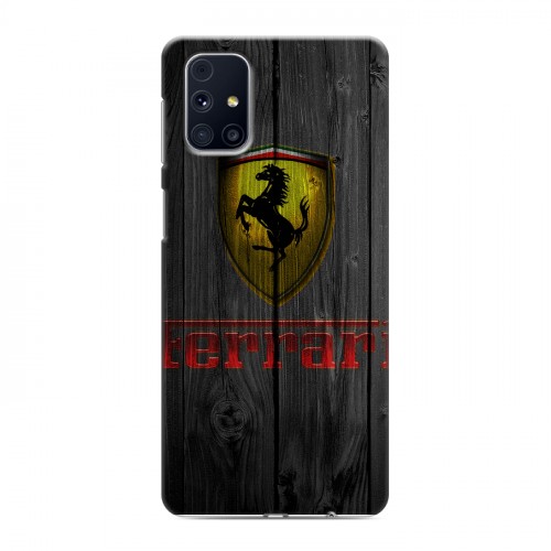 Дизайнерский пластиковый чехол для Samsung Galaxy M31s Ferrari