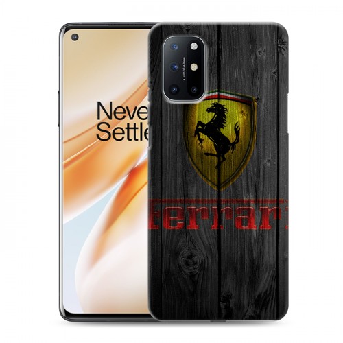 Дизайнерский пластиковый чехол для OnePlus 8T Ferrari