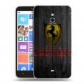 Дизайнерский пластиковый чехол для Nokia Lumia 1320 Ferrari