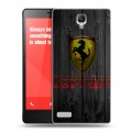 Дизайнерский силиконовый чехол для Xiaomi RedMi Note Ferrari