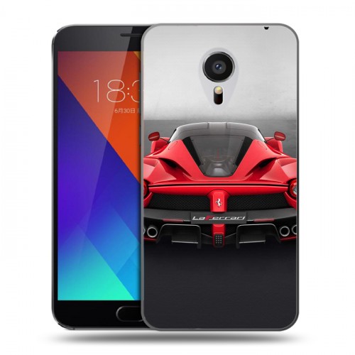 Дизайнерский пластиковый чехол для Meizu MX5 Ferrari