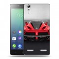 Дизайнерский силиконовый чехол для Lenovo A6010 Ferrari