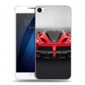 Дизайнерский пластиковый чехол для Meizu U20 Ferrari