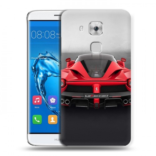 Дизайнерский пластиковый чехол для Huawei Nova Plus Ferrari