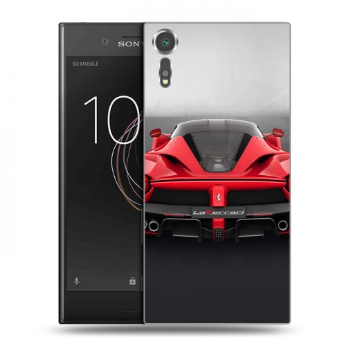 Дизайнерский пластиковый чехол для Sony Xperia XZs Ferrari