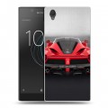 Дизайнерский пластиковый чехол для Sony Xperia L1 Ferrari