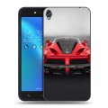 Дизайнерский силиконовый чехол для Asus ZenFone Live Ferrari