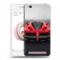 Дизайнерский пластиковый чехол для Xiaomi RedMi 5A Ferrari