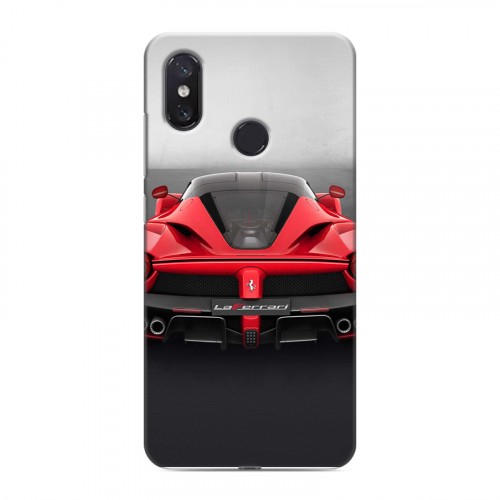 Дизайнерский пластиковый чехол для Xiaomi Mi8 Ferrari