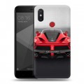 Дизайнерский пластиковый чехол для Xiaomi Mi8 SE Ferrari