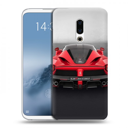 Дизайнерский силиконовый чехол для Meizu 16th Plus Ferrari