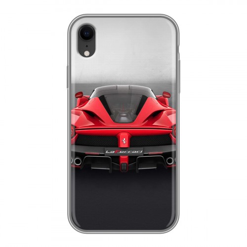 Дизайнерский пластиковый чехол для Iphone Xr Ferrari