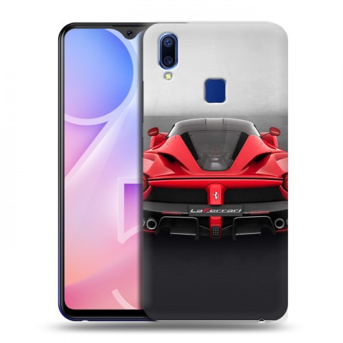 Дизайнерский пластиковый чехол для Vivo Y95 Ferrari