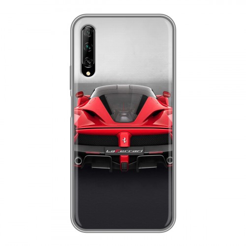 Дизайнерский силиконовый чехол для Huawei Y9s Ferrari