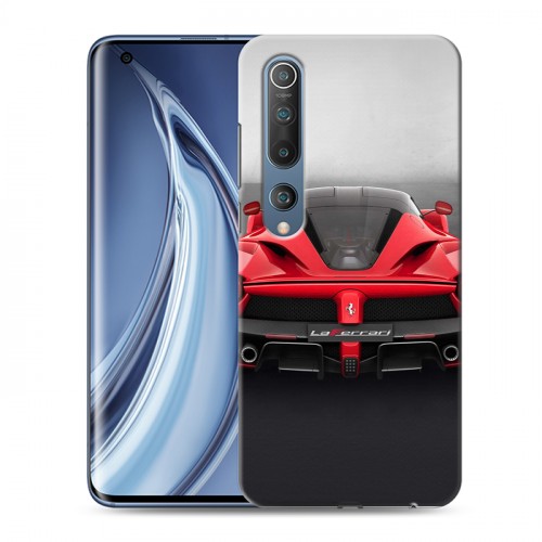 Дизайнерский пластиковый чехол для Xiaomi Mi 10 Ferrari