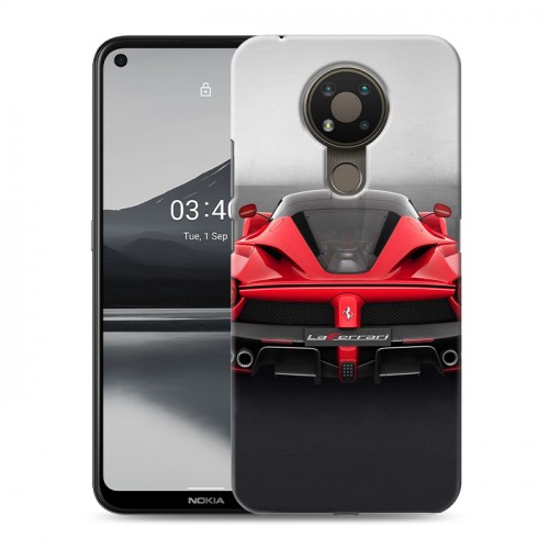 Дизайнерский силиконовый чехол для Nokia 3.4 Ferrari