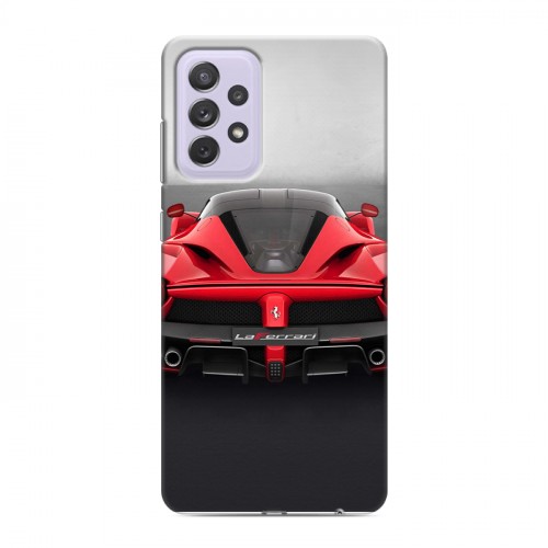 Дизайнерский пластиковый чехол для Samsung Galaxy A72 Ferrari