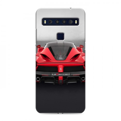 Дизайнерский пластиковый чехол для TCL 10L Ferrari