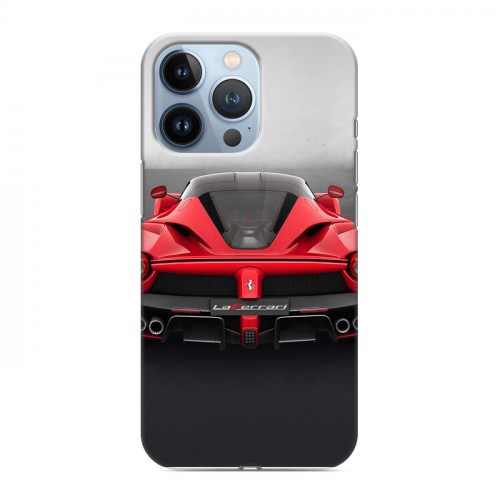 Дизайнерский силиконовый чехол для Iphone 13 Pro Ferrari