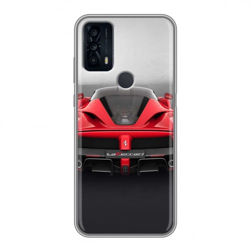 Дизайнерский силиконовый чехол для TCL 20B Ferrari