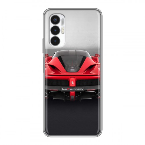 Дизайнерский силиконовый чехол для Tecno Pova 3 Ferrari