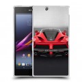 Дизайнерский пластиковый чехол для Sony Xperia Z Ultra  Ferrari