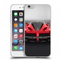 Дизайнерский силиконовый чехол для Iphone 6 Plus/6s Plus Ferrari