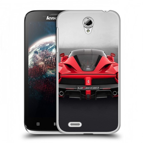 Дизайнерский пластиковый чехол для Lenovo A859 Ideaphone Ferrari