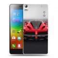 Дизайнерский пластиковый чехол для Lenovo A7000 Ferrari