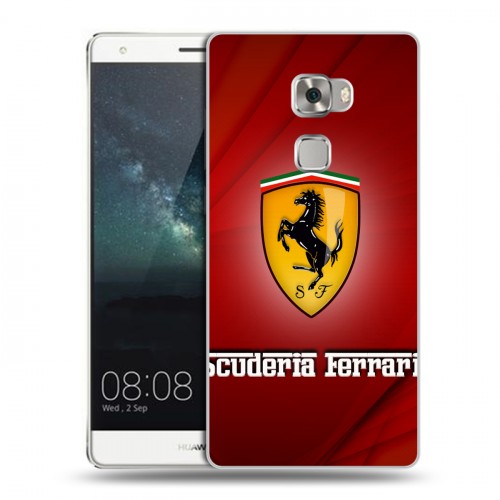 Дизайнерский пластиковый чехол для Huawei Mate S Ferrari