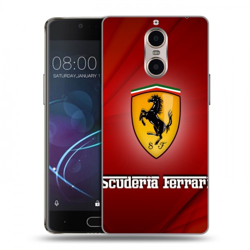 Дизайнерский силиконовый чехол для Doogee Shoot 1 Ferrari