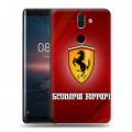 Дизайнерский пластиковый чехол для Nokia 8 Sirocco Ferrari