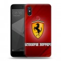 Дизайнерский пластиковый чехол для Xiaomi Mi8 SE Ferrari