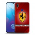 Дизайнерский пластиковый чехол для Vivo V11i Ferrari