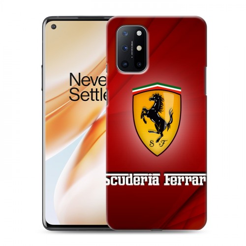 Дизайнерский пластиковый чехол для OnePlus 8T Ferrari