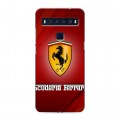 Дизайнерский пластиковый чехол для TCL 10L Ferrari